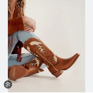 Tecovas Limited Edition Pecan and Bone Cowgirl Boots